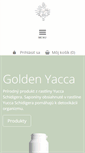 Mobile Screenshot of goldenyacca.sk