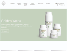 Tablet Screenshot of goldenyacca.sk